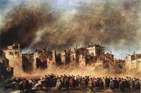 Francesco Guardi - Fire in the Oil Depot at San Marcuola